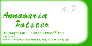 annamaria polster business card